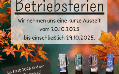 Betriebsurlaub